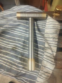 Custom machined machinest hammer