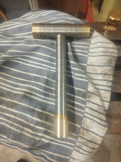 Custom machined machinest hammer