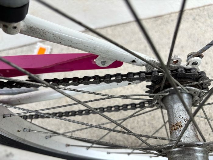 Girls 20 Inch Bike. Age 6-8.