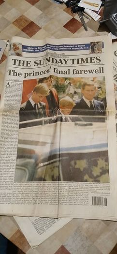 Princess Diana newspapers,magazine.
