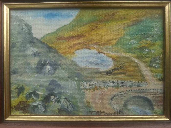 Charming signed Oil Painting of the Gap of Dunloe Co. Kerry