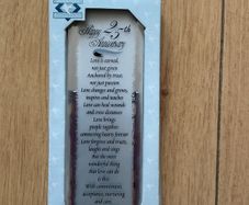 25th Anniversary Sign Brand New