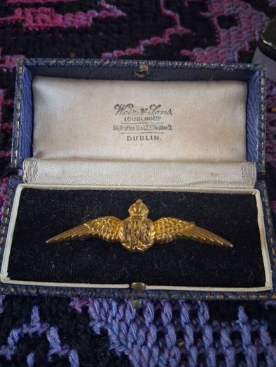 Officers ww1 Royal Flying Corps Uniform formal Mess Dress Wing