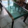 Glass-Topped Table / Desk Image 5