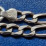 Italian sterling silver Figaro Chain Image 2