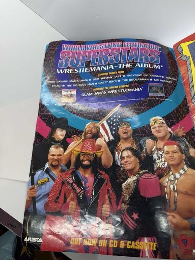 Wwe WWF European spring Tour 1993 Official souvenir Programme
