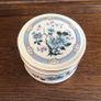 Vintage Sadler large ceramic blue and cream trinket box/powder pot Image 2