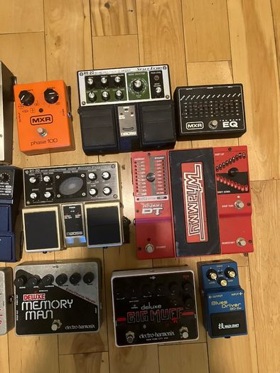 Various Effects Pedals