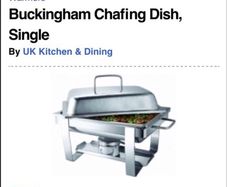 Buckingham Chafing Dish