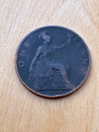 1899 Queen Victoria Penny