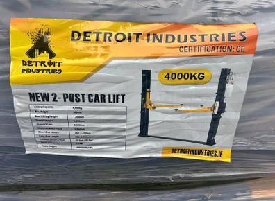 4-Tonne 2-Post Car Lift-Heavy-Duty- Work Shop Equipment