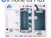 Professional Magnetic Screw Repair work Mat for iPhone 6S Plus