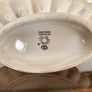 Vintage H J  Wood Burslem Pearlescent Lustre Mantel Vase with Gold Handles Image 5