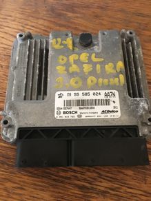 2012-2016 opel zafira 2.0cdti engine ecu