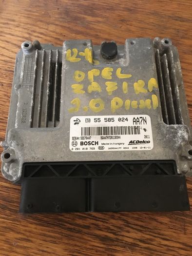 2012-2016 opel zafira 2.0cdti engine ecu