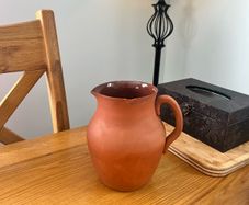 Vintage Terracotta Pitcher