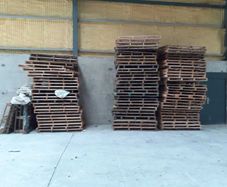 Wooden pallets