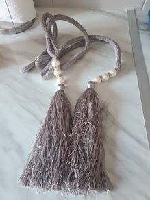 Curtain tie backs