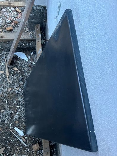 Cast iron fireplace