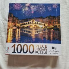 1000 Piece Rialto Bridge Venice Jigsaw Puzzle