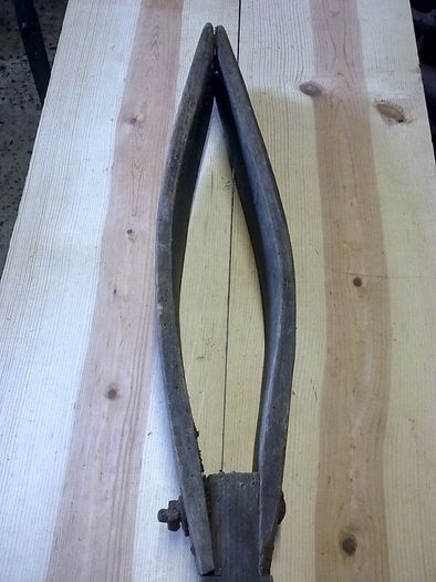 Old harness makers wooden clamp