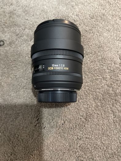 Sigma 10mm F2.8 Ex Dc Fisheye Lens