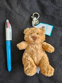 Jellycat Bartholomew Bear Bag Charm