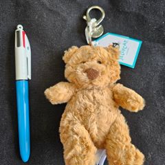 Jellycat Bartholomew Bear Bag Charm
