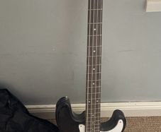 Bass Guitar + Case