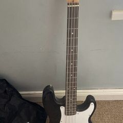 Bass Guitar + Case