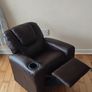 Child recliner chair w/ cup holder Image 2