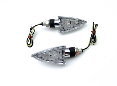 HIGHWAY HAWK turn signal set Front/Rear LED for motorcycle / bobber