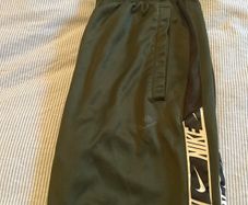 Nike Track Pants Size Small Khaki Green