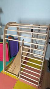 Premium Wooden Indoor Kids Gym/Climbing Frame