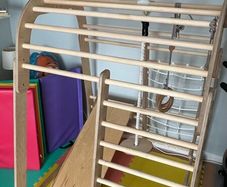 Premium Wooden Indoor Kids Gym/Climbing Frame
