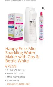 Happy Frizz - soda maker - fizzy water maker