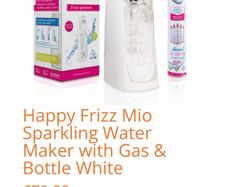 Happy Frizz - soda maker - fizzy water maker