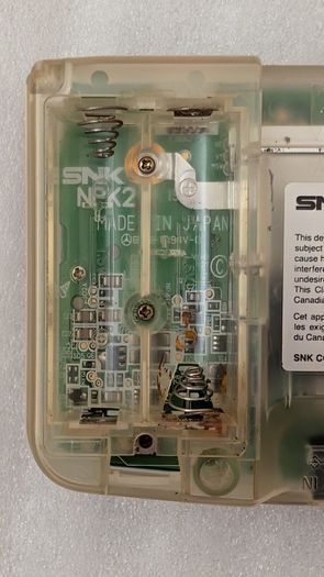 Neo Geo Pocket Color - Clear