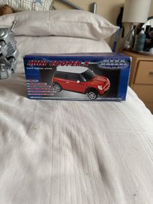 Mini Cooper S Radio Control Car 1:20 Scale Boxed Mega Motors RC Carq