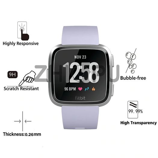 9H Premium Explosion-Proof Tempered Glass For Fitbit Versa Smart Screen Protector protective film for Fitbit Versa