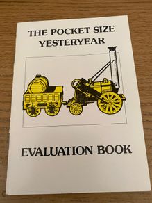 Matchbox Yesteryear Evaluation book 1988