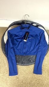 Monterrain Radiant Seamless Crop Long Sleeve Zip Up Medium Large