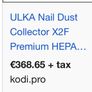 Nail Dust Collector Premium ULKA Brand Image 2