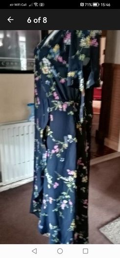 beautiful new Oasis wrap overdress