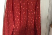 HM Ladies burnt orange blouse size 12