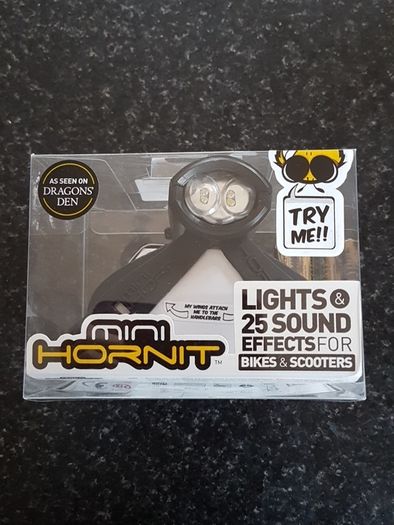 BNIB Mini Hornit - Bike Light and Horn
