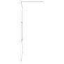 Walk-in Shower Wall ESG Glass with Stone Design 115x195 cm Image 4