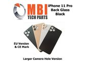 iPhone 11 Pro Back Glass Replacement Rear Battery Cover with Adhesive Black
