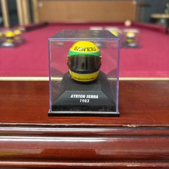 Ayrton Senna Helmet 1983 1:8 Minichamps