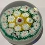 Vintage Millefiori glass paperweight Image 2